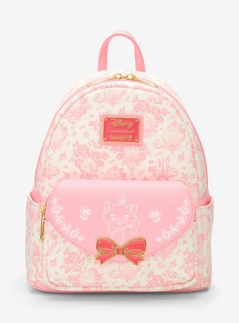 Loungefly Disney The Aristocats Marie Toile Print Mini Backpack