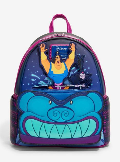 Loungefly Disney The Emperor's New Groove Kronk & Yzma Coaster Mini Backpack