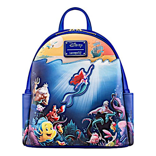 Loungefly Disney The Little Mermaid Ariel Scene Mini Backpack