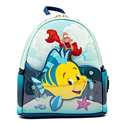 Loungefly Disney The Little Mermaid Sidekicks Mini Backpack