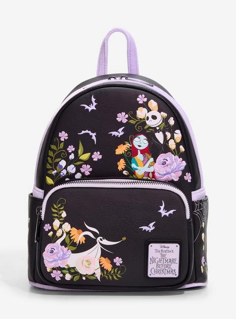 Loungefly Disney The Nightmare Before Christmas Floral Mini Backpack