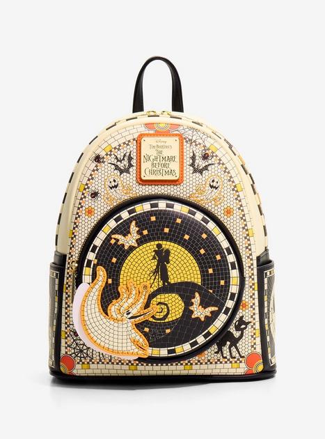 Loungefly Disney The Nightmare Before Christmas Mosaic Mini Backpack