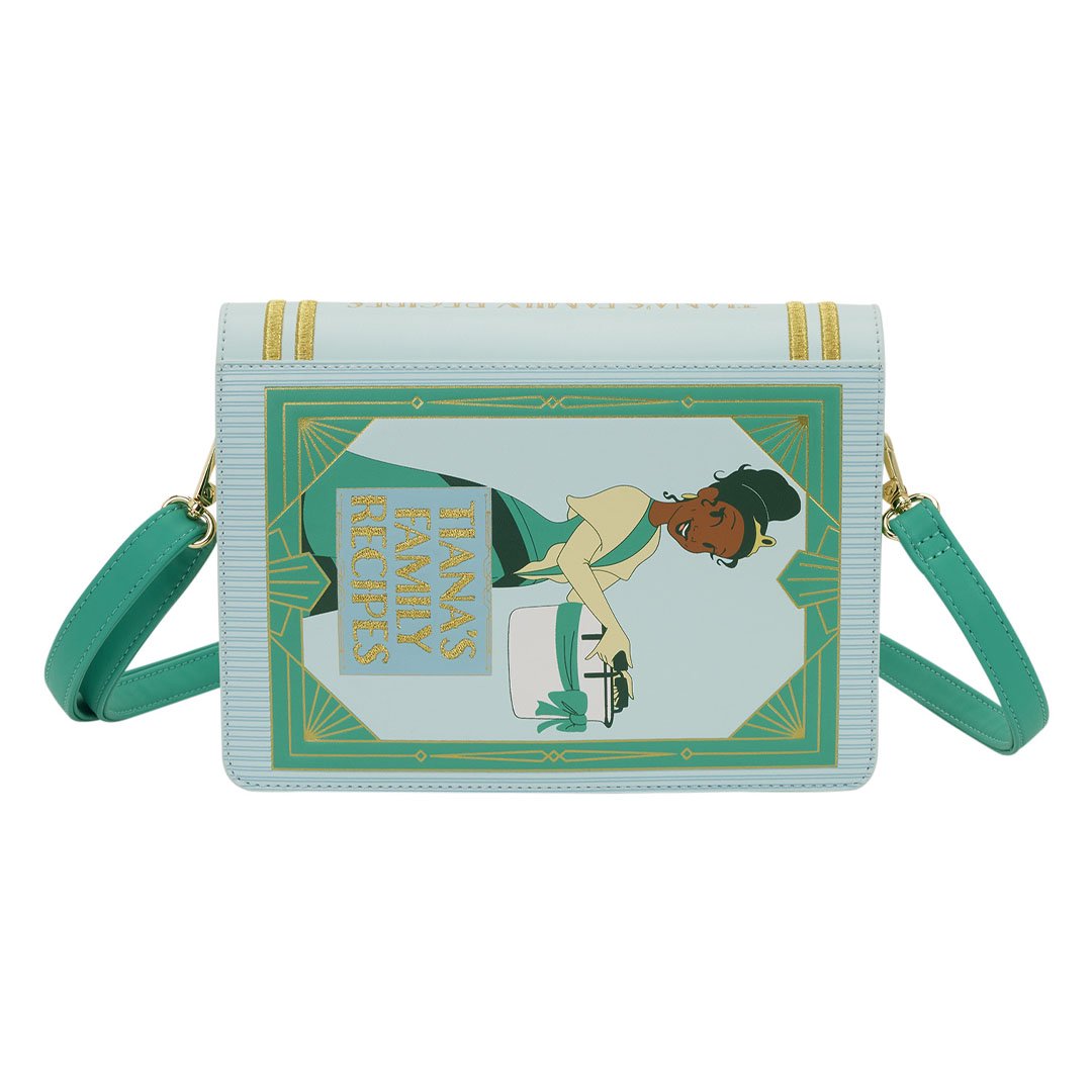 Loungefly Disney The Princess and the Frog Tiana Recipe Book Crossbody