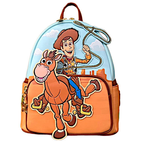 Loungefly Disney Toy Story Woody And Bullseye Mini Backpack