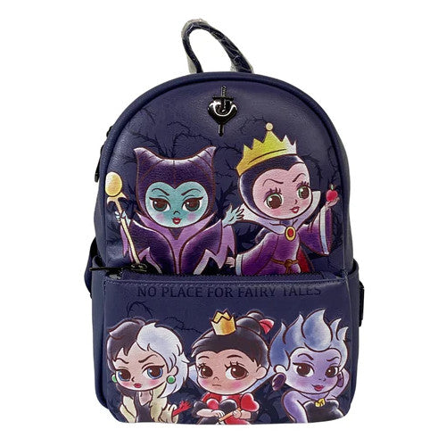 Loungefly Disney Villains Chibi Mini Backpack