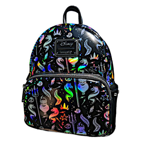 Loungefly Disney Villains Ursula Iridescent Mini Backpack