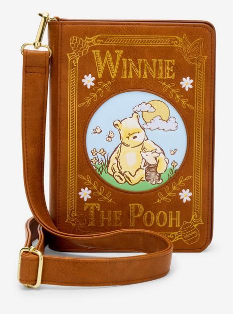 Loungefly Disney Winnie The Pooh Book Figural Crossbody Bag