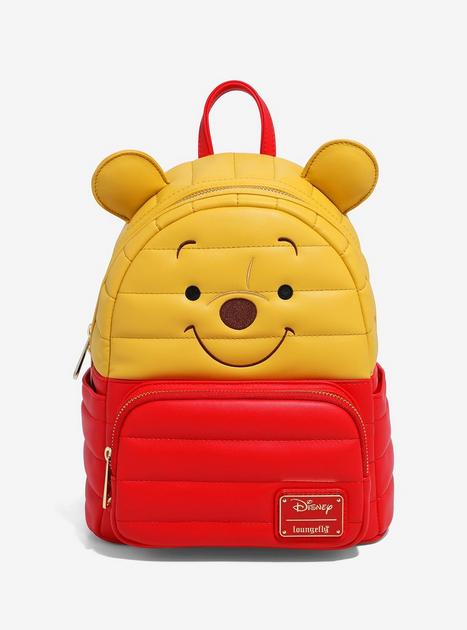 Loungefly Disney Winnie the Pooh Puffer Pooh Bear Figural Mini Backpack