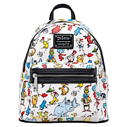 Loungefly Dr. Seuss Characters Mini Backpack