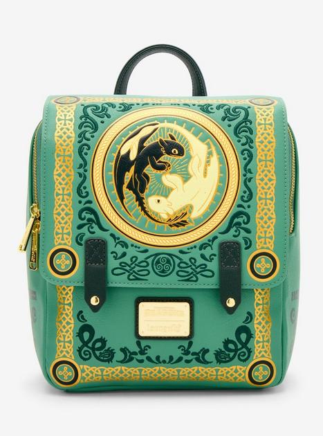 Loungefly DreamWorks How To Train Your Dragon Toothless & Light Fury Mini Backpack
