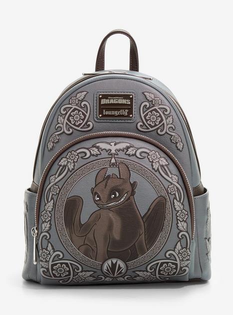 Loungefly DreamWorks How To Train Your Dragon Toothless Portrait Mini Backpack