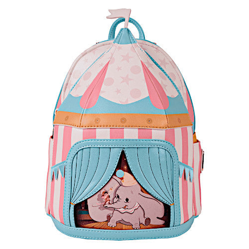 Loungefly Dumbo Circus Tent Light Up Mini Backpack