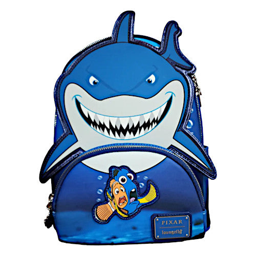 Loungefly Finding Nemo Bruce, Marlin & Dory Mini Backpack