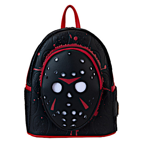 Loungefly Friday The 13th Jason Mask Light Up Mini Backpack