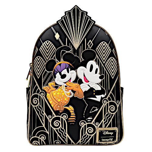 Loungefly Great Gatsby Mickey & Minnie Mouse Mini Backpack