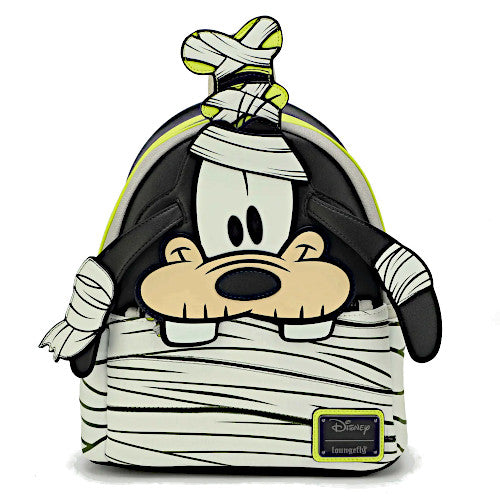 Loungefly Halloween Goofy Mummy Glow Mini Backpack