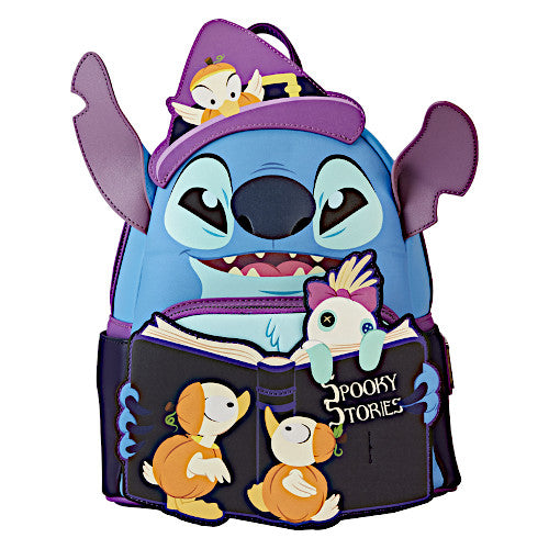 Loungefly Halloween Stitch Spooky Stories Mini Backpack