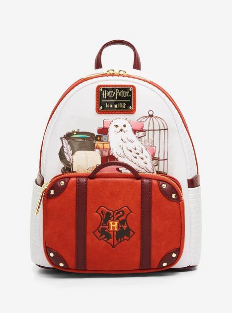 Loungefly Harry Potter Hedwig Suitcase Mini Backpack