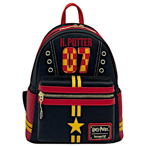 Loungefly Harry Potter Quidditch 07 Uniform Mini Backpack