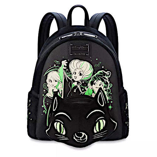 Loungefly Hocus Pocus Sanderson Sisters & Binx Glow Mini Backpack