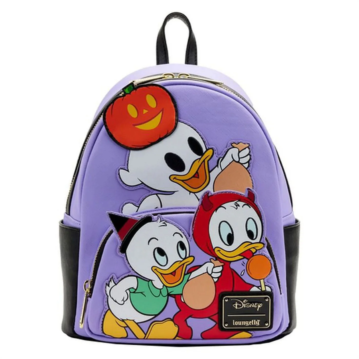Loungefly Huey Dewey And Louie Halloween Mini Backpack