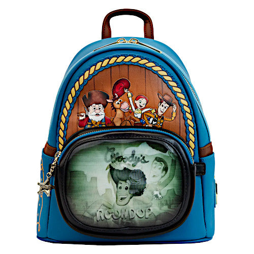 Loungefly LACC 2022 Pixar Toy Story Woody's Roundup Mini Backpack