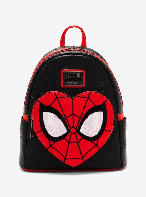 Loungefly Marvel Spider-Man Heart Pocket Mini Backpack