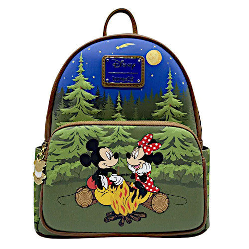 Loungefly Mickey Mouse & Friends Camping Scene Mini Backpack