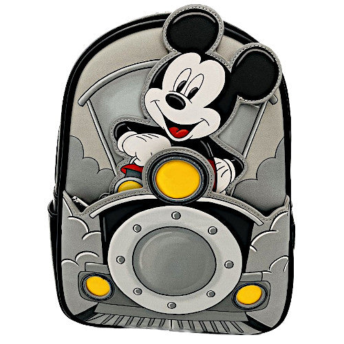 Loungefly Mickey Mouse Train Conductor Mini Backpack