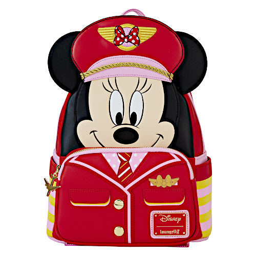 Loungefly Minnie Mouse Pilot Mini Backpack