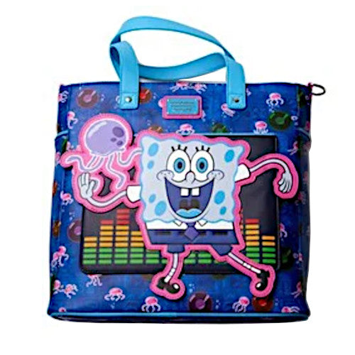 Loungefly Nickelodeon Spongebob Jelly Dance Tote Bag