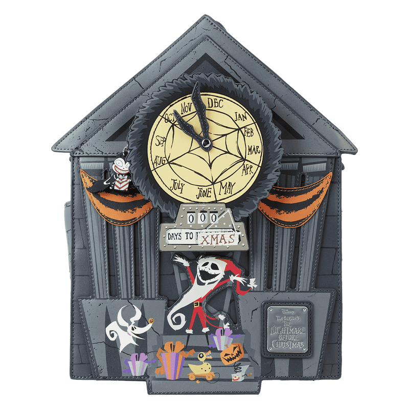 Loungefly Nightmare Before Christmas Townhall Glow Mini Backpack