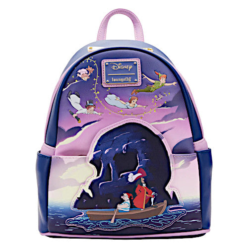 Loungefly NYCC 2022 Disney Peter Pan Skull Rock Mini Backpack