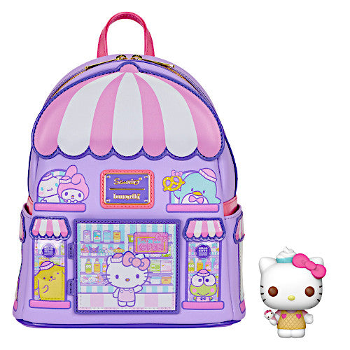 Loungefly NYCC 2025 Hello Kitty & Friends Bakery Pop! In Bag Mini Backpack