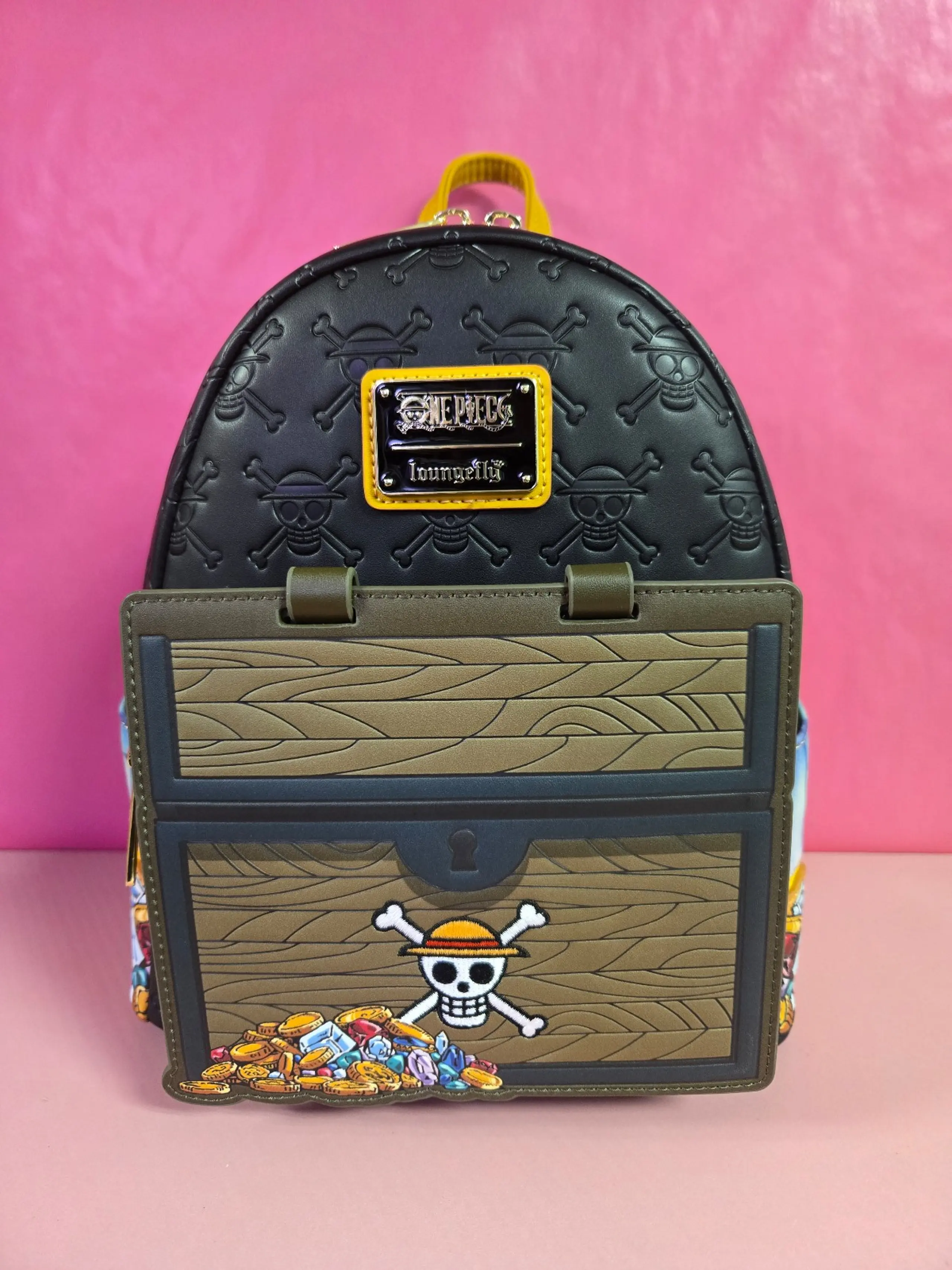 Loungefly One Piece Treasure Chest Mini Backpack