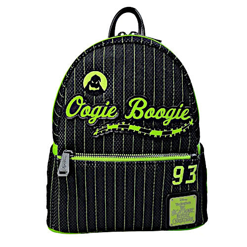 Loungefly Oogie Boogie Jersey Glow Mini Backpack