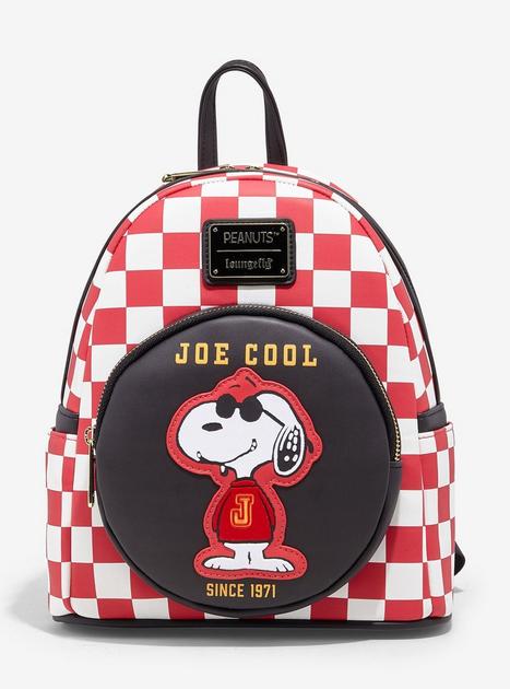 Loungefly Peanuts Snoopy Joe Cool Checkered Mini Backpack