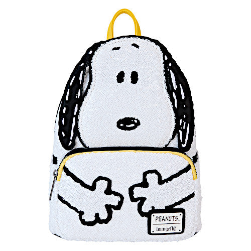 Loungefly Peanuts Snoopy Sequin Cosplay Mini Backpack