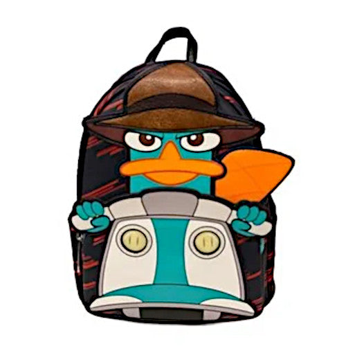 Loungefly Perry The Platypus Moped Mini Backpack