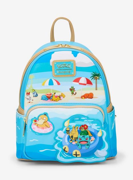 Loungefly Pokémon Beach Day Mini Backpack