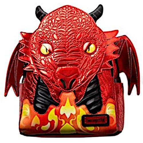 Loungefly Red Dragon Mini Backpack