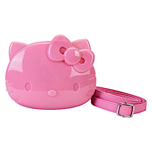 Loungefly Sanrio Hello Kitty Glitter Figural Crossbody Bag