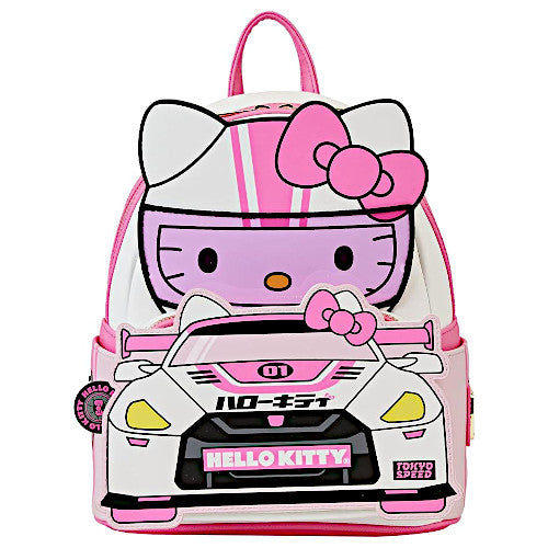 Loungefly Sanrio Hello Kitty Tokyo Speed Racer Cosplay Mini Backpack