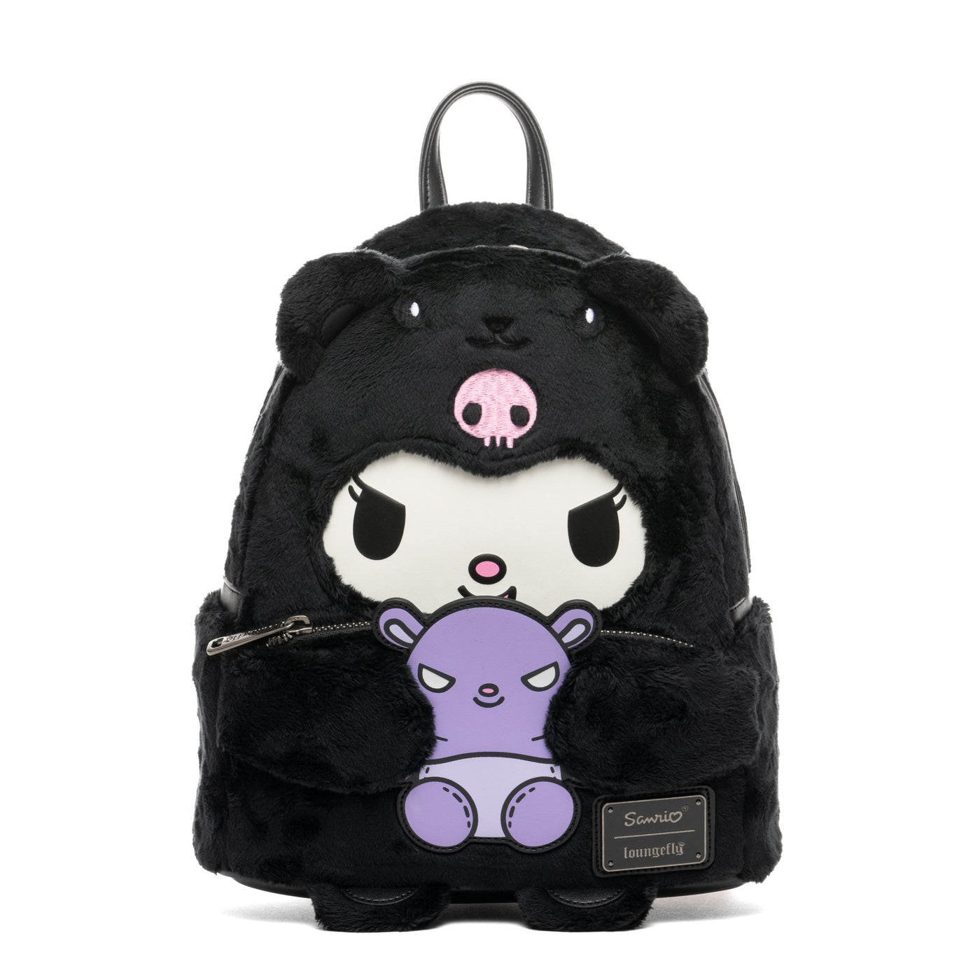 Loungefly Sanrio Kuromi Bear Cosplay Mini Backpack - 707 Street Exclus