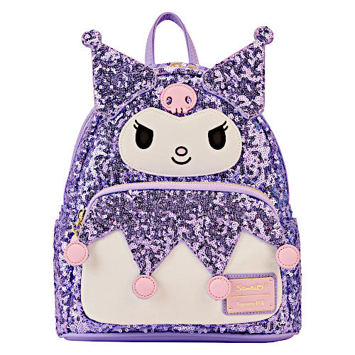 Loungefly Sanrio Kuromi Sequin Cosplay Mini Backpack
