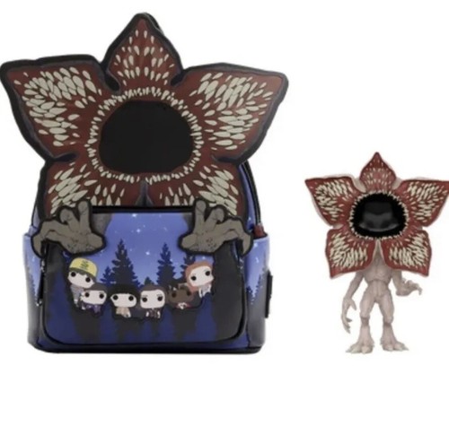 Loungefly SDCC 2022 Stranger Things Glow Mini Backpack & Pop! Bundle