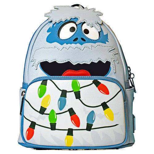Loungefly SeaWorld Parks Rudolph The Red-Nosed Reindeer Bumble Christmas Lights Glow Cosplay Mini Backpack