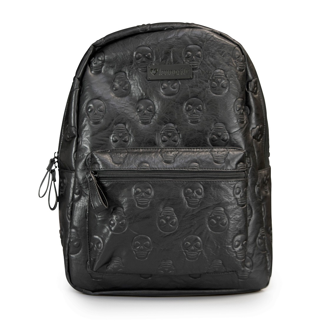 Loungefly Skull Embossed Faux Leather Backpack