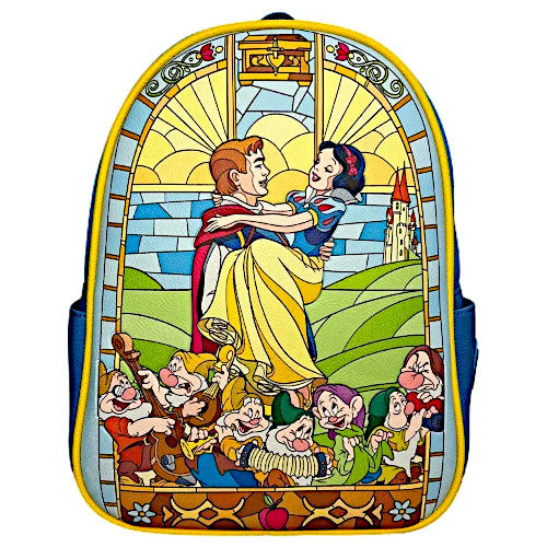 Loungefly Snow White Stained Glass Mini Backpack