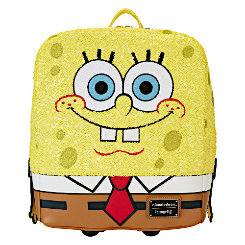 Loungefly SpongeBob SquarePants Sequin Cosplay Mini Backpack